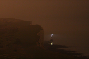 Beachy Head Lighthouse at night