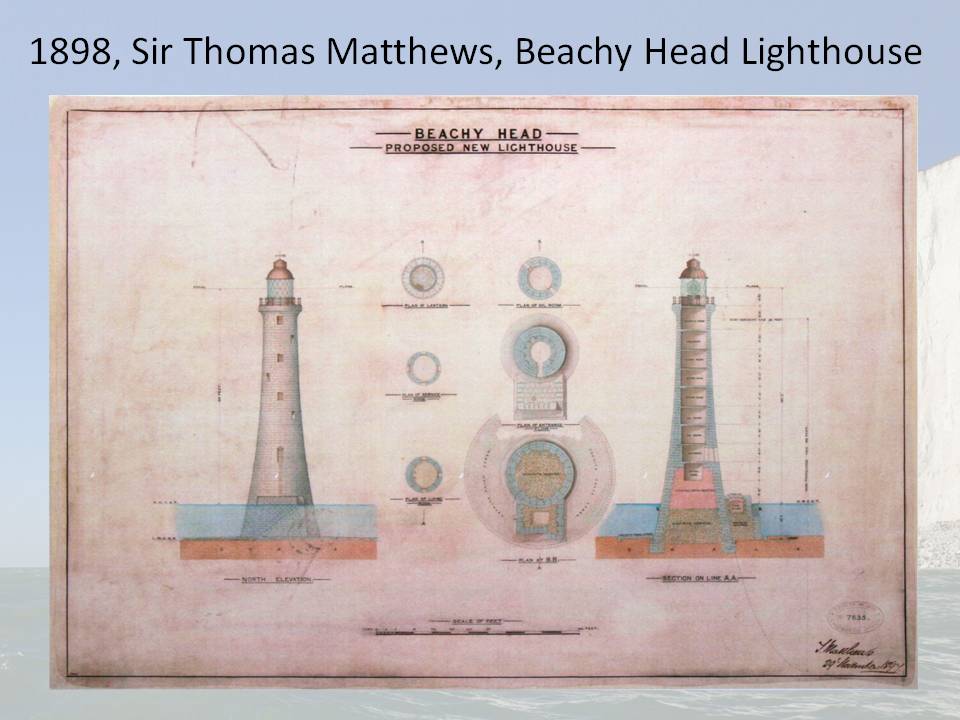 Beachy Head Lighthouse Original Plans