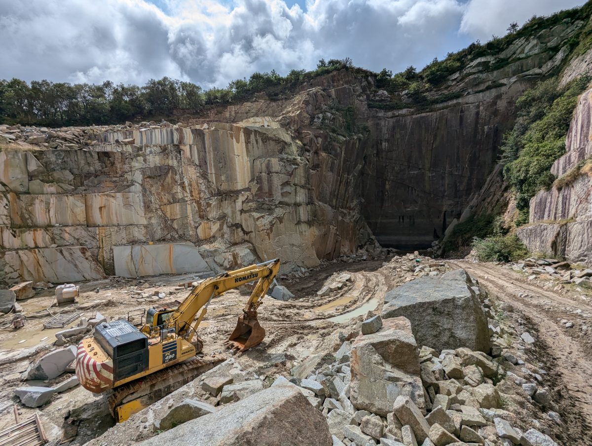 De Lank Quarry - working quarry